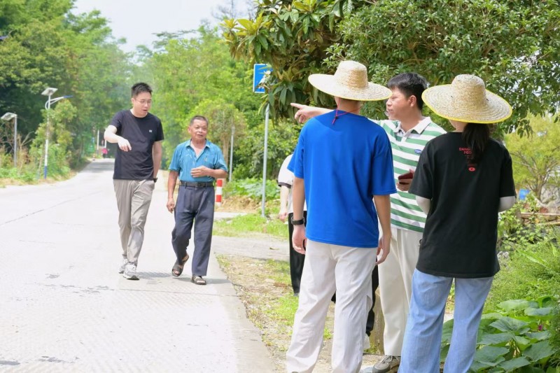 青春助力“百千万”|ky开元集团官网青衿星火突击队赴阳山县江英镇开展暑期“三下乡”实践活动